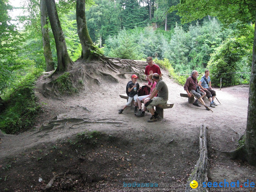 Marienschlucht: Bodman - Wallhausen: Bodensee, 13.08.2011