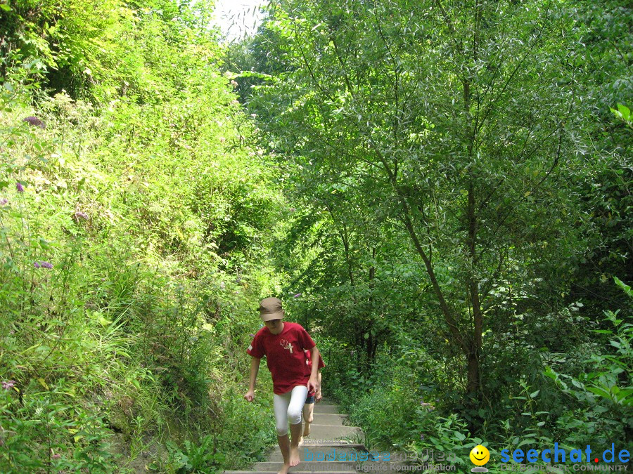 Marienschlucht: Bodman - Wallhausen: Bodensee, 13.08.2011