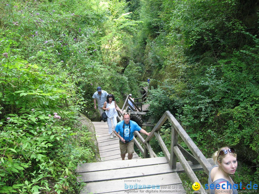 Marienschlucht: Bodman - Wallhausen: Bodensee, 13.08.2011