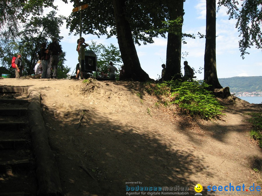 Marienschlucht: Bodman - Wallhausen: Bodensee, 13.08.2011