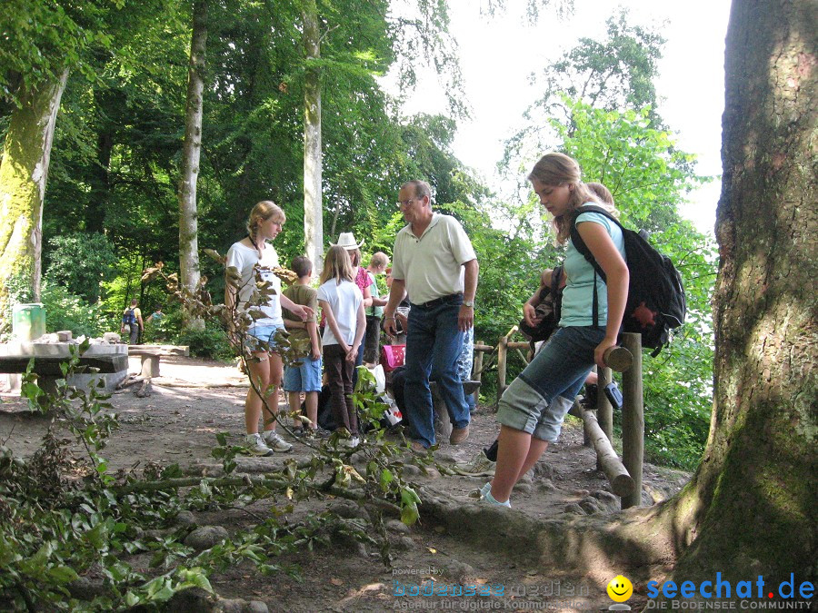 Marienschlucht: Bodman - Wallhausen: Bodensee, 13.08.2011