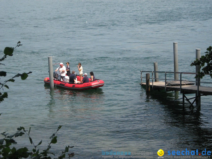 Marienschlucht: Bodman - Wallhausen: Bodensee, 13.08.2011