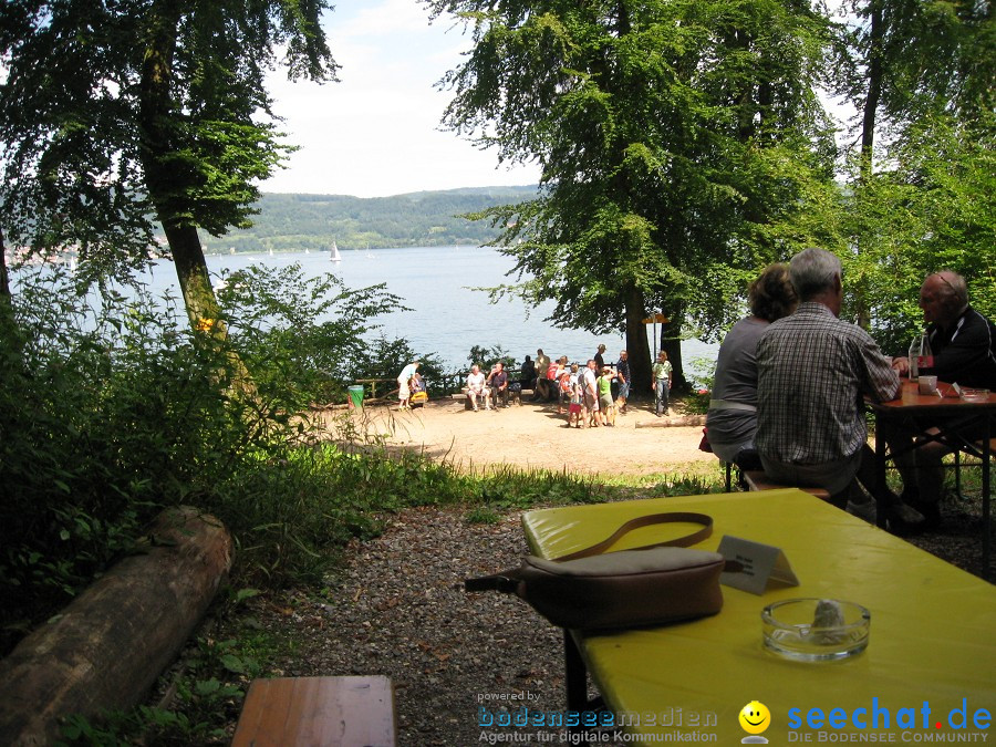 Marienschlucht: Bodman - Wallhausen: Bodensee, 13.08.2011