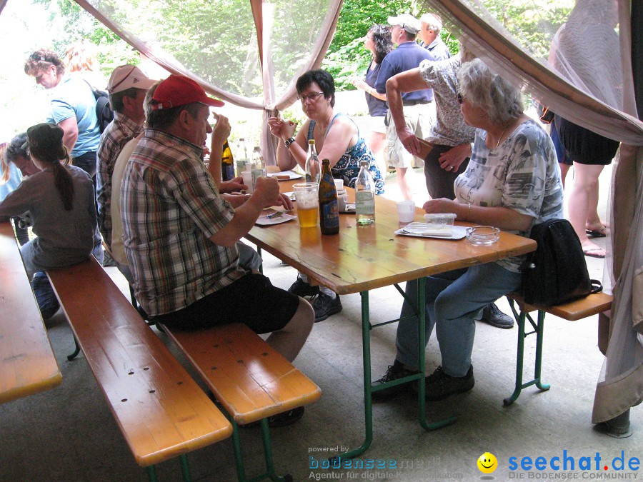 Marienschlucht: Bodman - Wallhausen: Bodensee, 13.08.2011