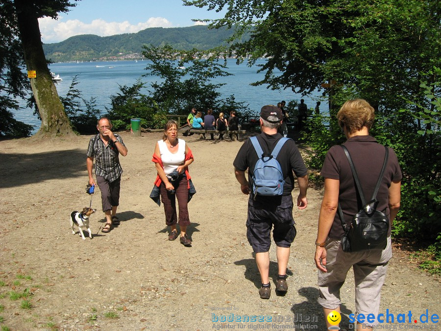 Marienschlucht: Bodman - Wallhausen: Bodensee, 13.08.2011