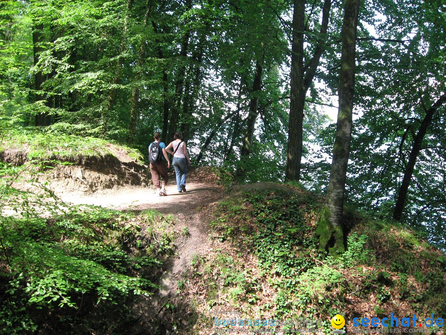 Marienschlucht: Bodman - Wallhausen: Bodensee, 13.08.2011