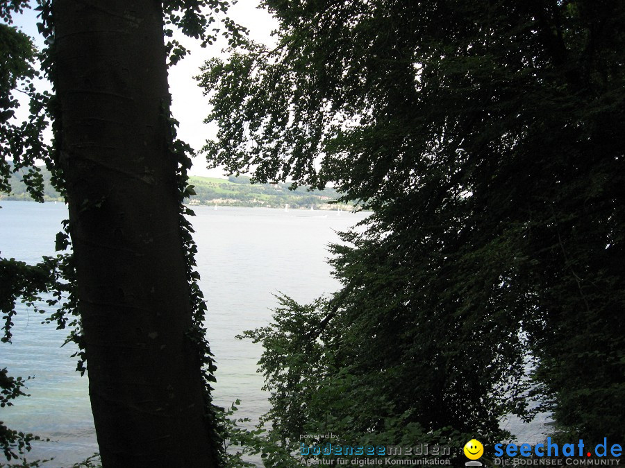 Marienschlucht: Bodman - Wallhausen: Bodensee, 13.08.2011