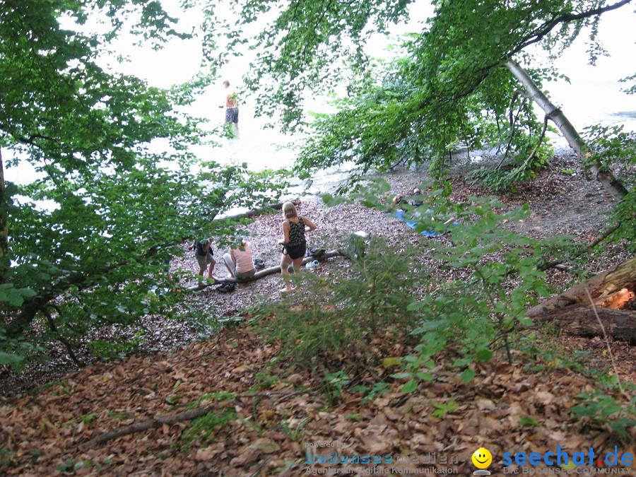 Marienschlucht: Bodman - Wallhausen: Bodensee, 13.08.2011