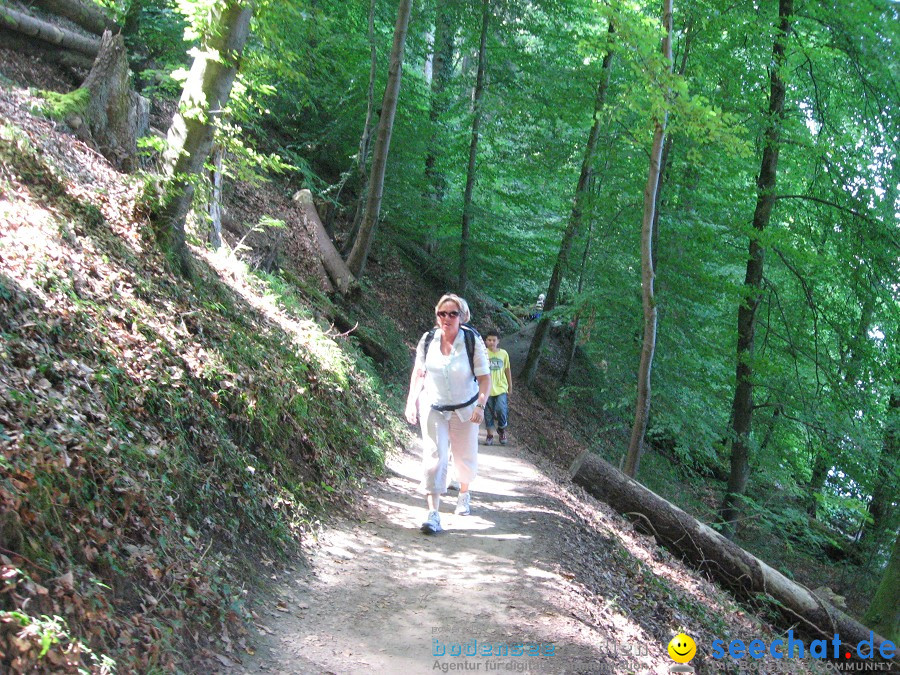 Marienschlucht: Bodman - Wallhausen: Bodensee, 13.08.2011