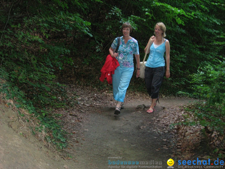 Marienschlucht: Bodman - Wallhausen: Bodensee, 13.08.2011