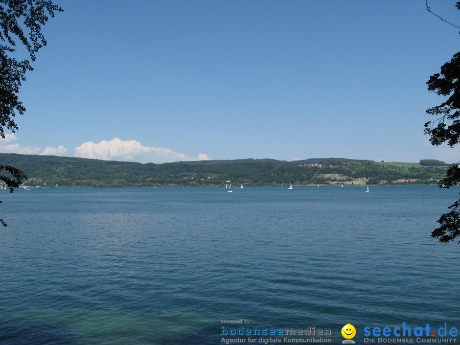 Marienschlucht: Bodman - Wallhausen: Bodensee, 13.08.2011