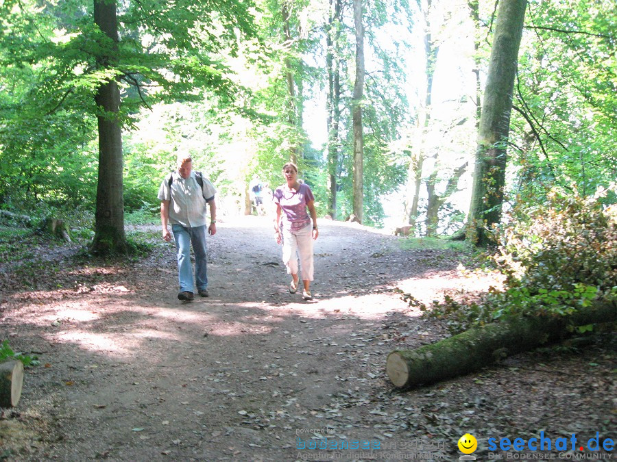 Marienschlucht: Bodman - Wallhausen: Bodensee, 13.08.2011