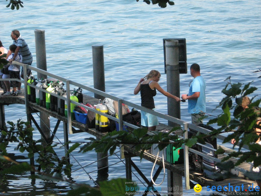 Marienschlucht: Bodman - Wallhausen: Bodensee, 13.08.2011