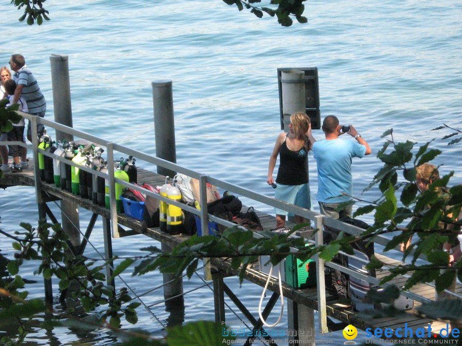 Marienschlucht: Bodman - Wallhausen: Bodensee, 13.08.2011