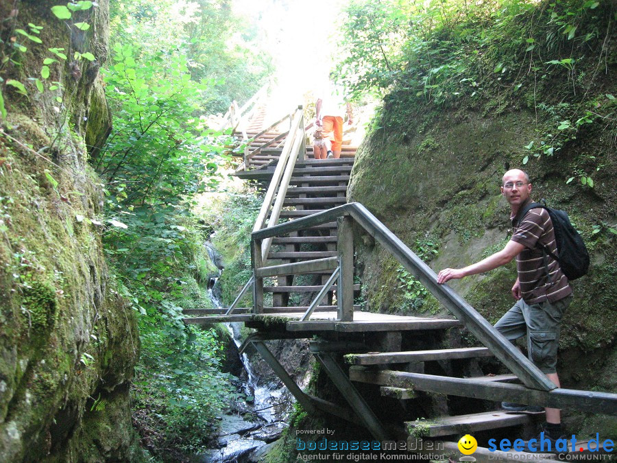 Marienschlucht: Bodman - Wallhausen: Bodensee, 13.08.2011