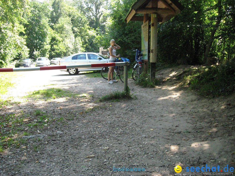 Marienschlucht: Bodman - Wallhausen: Bodensee, 13.08.2011