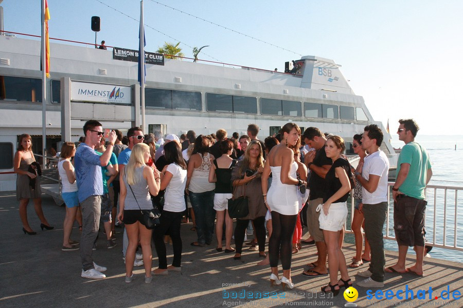 Lemon House Boat: Immenstaad am Bodensee, 20.08.2011