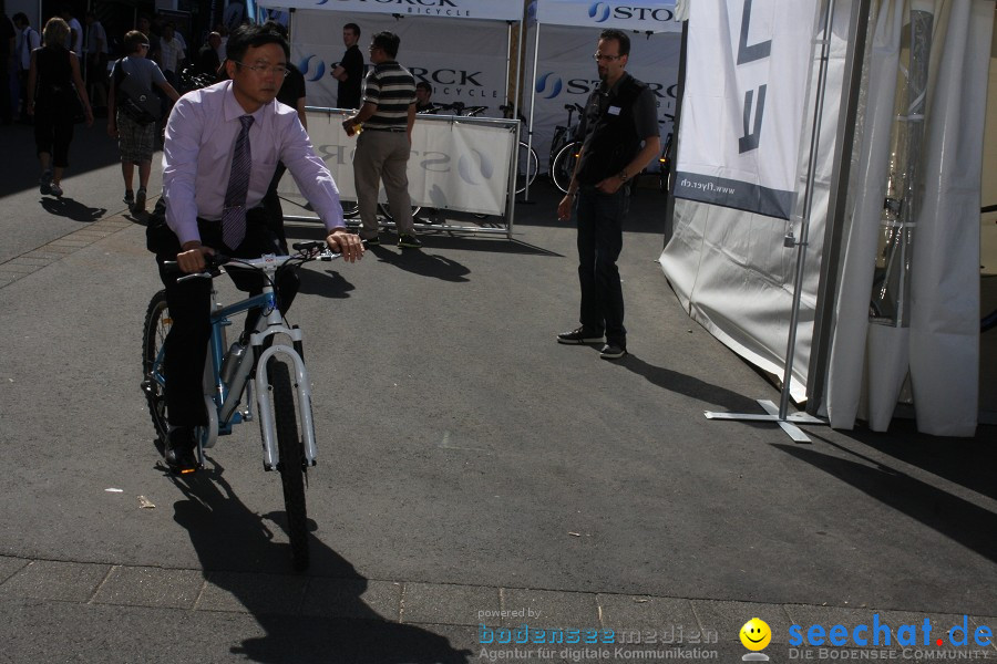 EUROBIKE 2011 - Fahrrad-Messe: Friedrichshafen am Bodensee, 31.08.2011