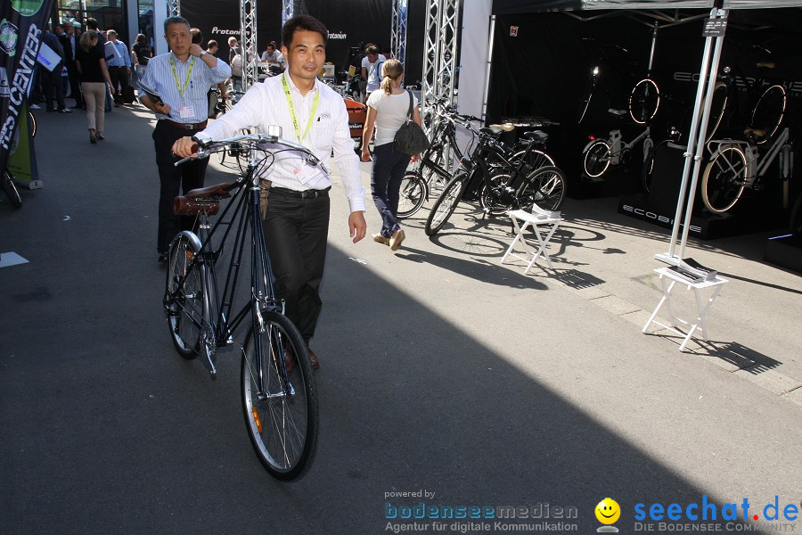 EUROBIKE 2011 - Fahrrad-Messe: Friedrichshafen am Bodensee, 31.08.2011