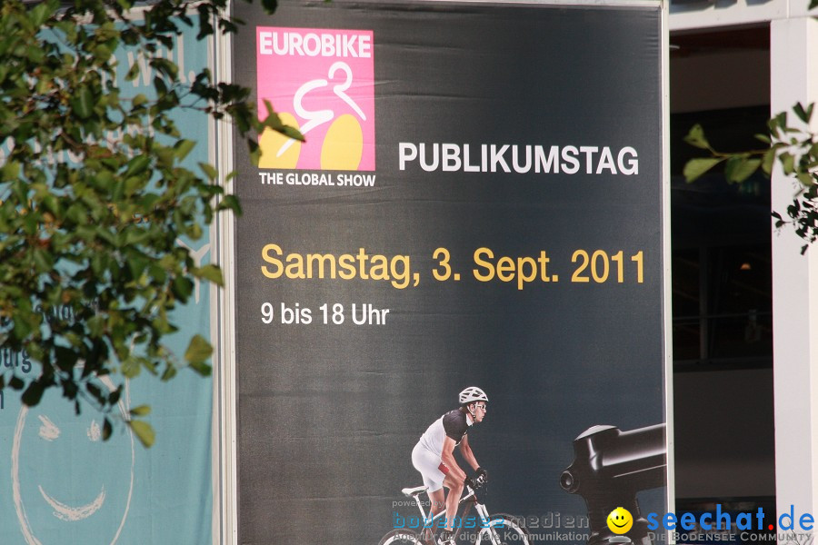 LAKEJUMP: Messe EUROBIKE 2011: Friedrichshafen am Bodensee, 01.09.2011