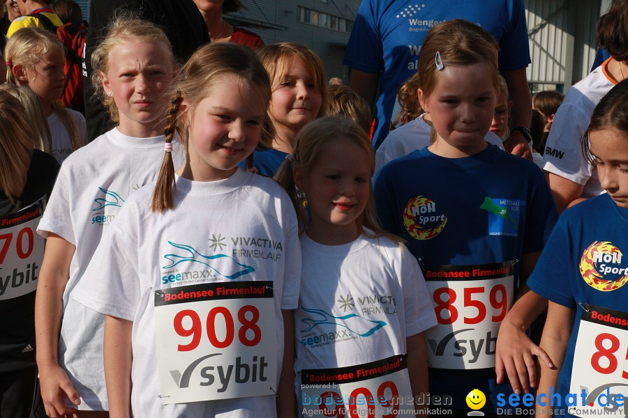 Bodensee-Firmenlauf: Bambinilauf: Radolfzell am Bodensee, 23.09.2011