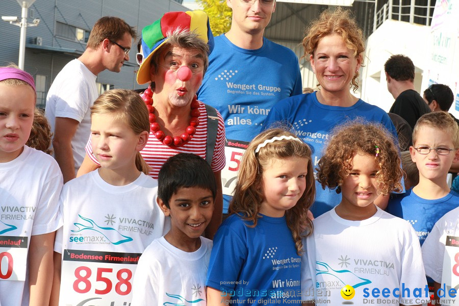 Bodensee-Firmenlauf: Bambinilauf: Radolfzell am Bodensee, 23.09.2011