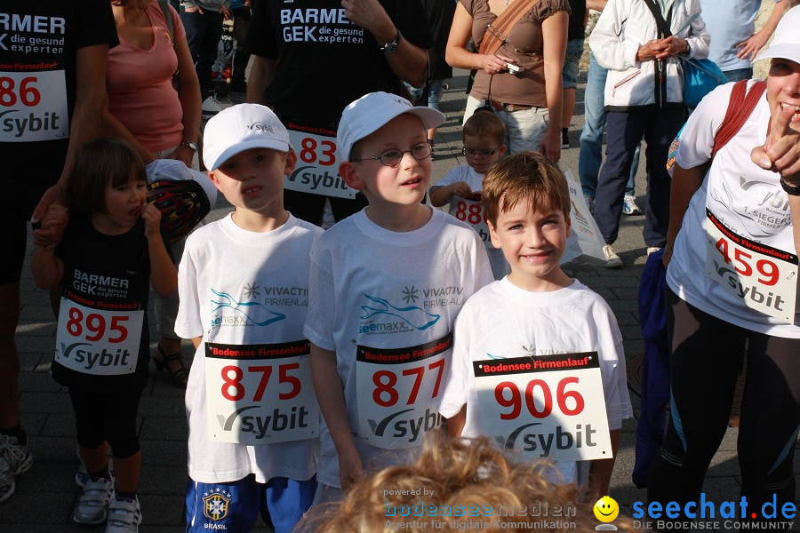 Bodensee-Firmenlauf: Bambinilauf: Radolfzell am Bodensee, 23.09.2011