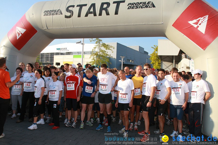 Bodensee-Firmenlauf: Radolfzell am Bodensee, 23.09.2011