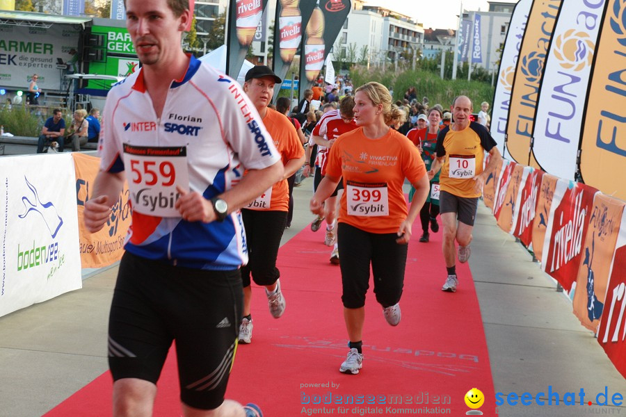 Bodensee-Firmenlauf: Radolfzell am Bodensee, 23.09.2011