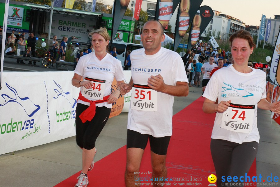 Bodensee-Firmenlauf: Radolfzell am Bodensee, 23.09.2011