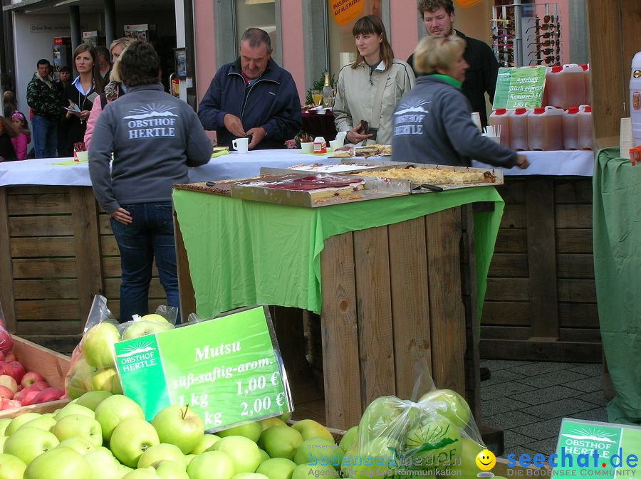 Verkaufsoffener Sonntag - Apfelsonntag: Stockach, 09.10.2011