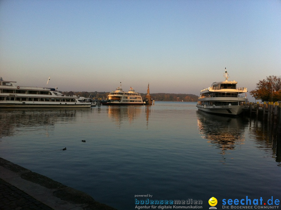 Verkaufsoffener Sonntag: Konstanz am Bodensee, 24.10.2011