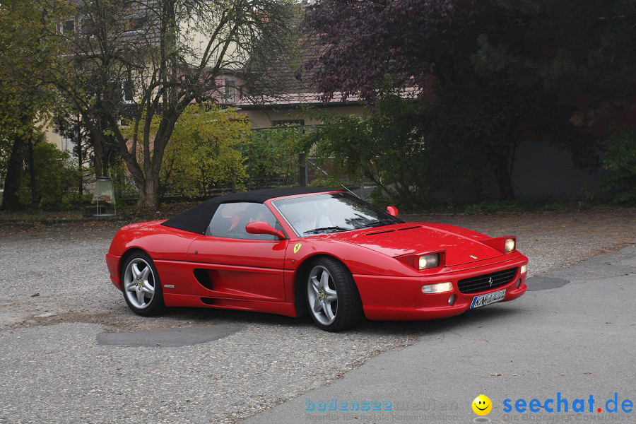 FERRARI F355 Spider: Stockach am Bodensee, 30.10.2011