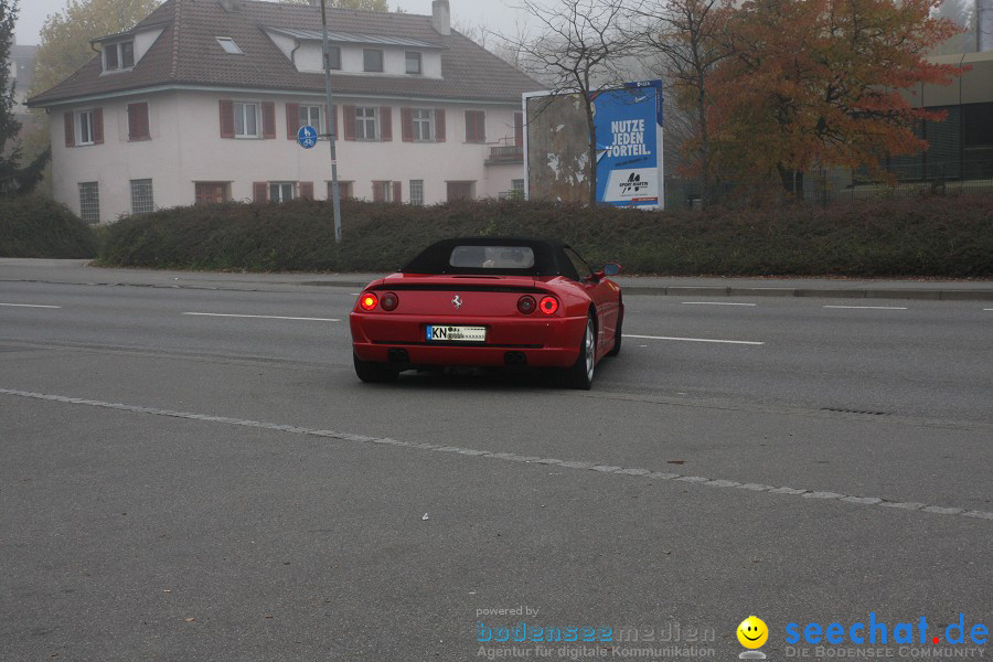 FERRARI F355 Spider: Stockach am Bodensee, 30.10.2011