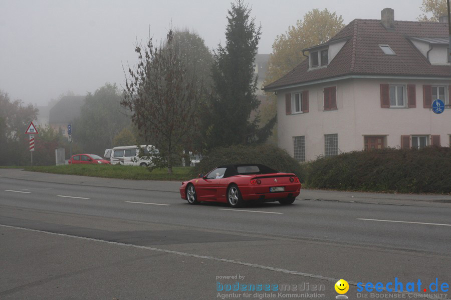 FERRARI F355 Spider: Stockach am Bodensee, 30.10.2011