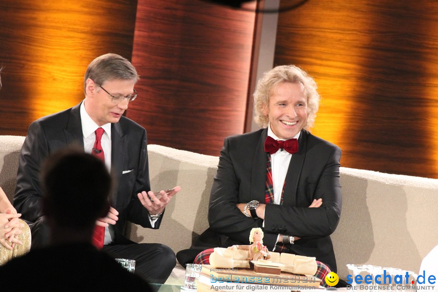 Wetten.. dass? Thomas Gottschalk, Michelle Hunziker, Lenny Kravitz, Meat Lo