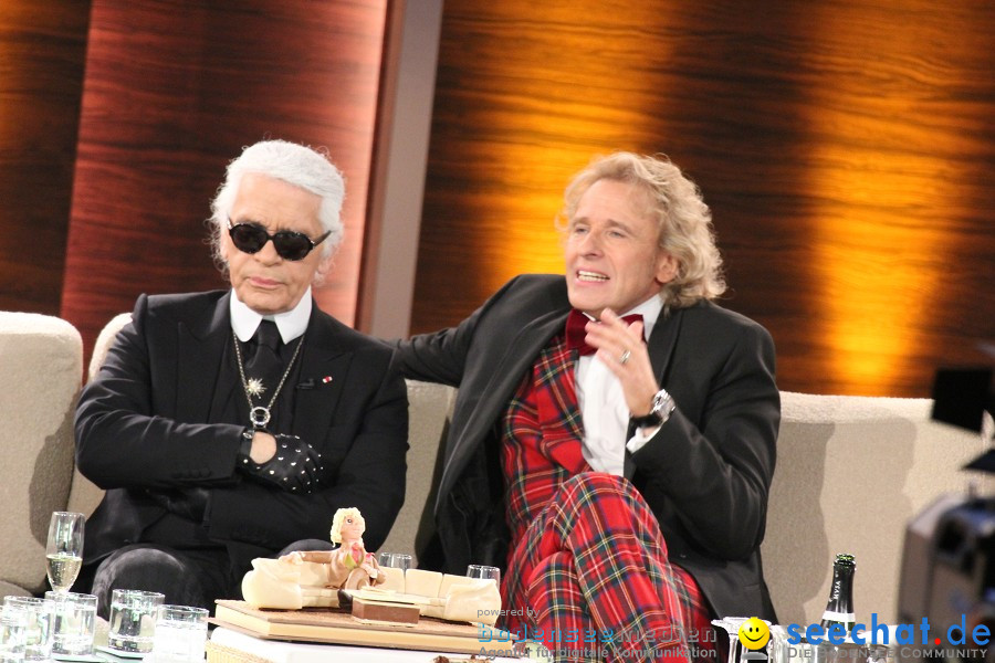 Wetten.. dass? Thomas Gottschalk, Michelle Hunziker, Lenny Kravitz, Meat Lo