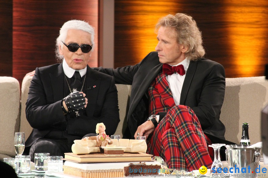 Wetten.. dass? Thomas Gottschalk, Michelle Hunziker, Lenny Kravitz, Meat Lo