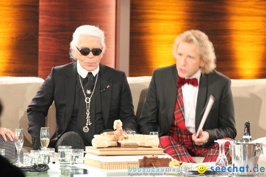 Wetten.. dass? Thomas Gottschalk, Michelle Hunziker, Lenny Kravitz, Meat Lo