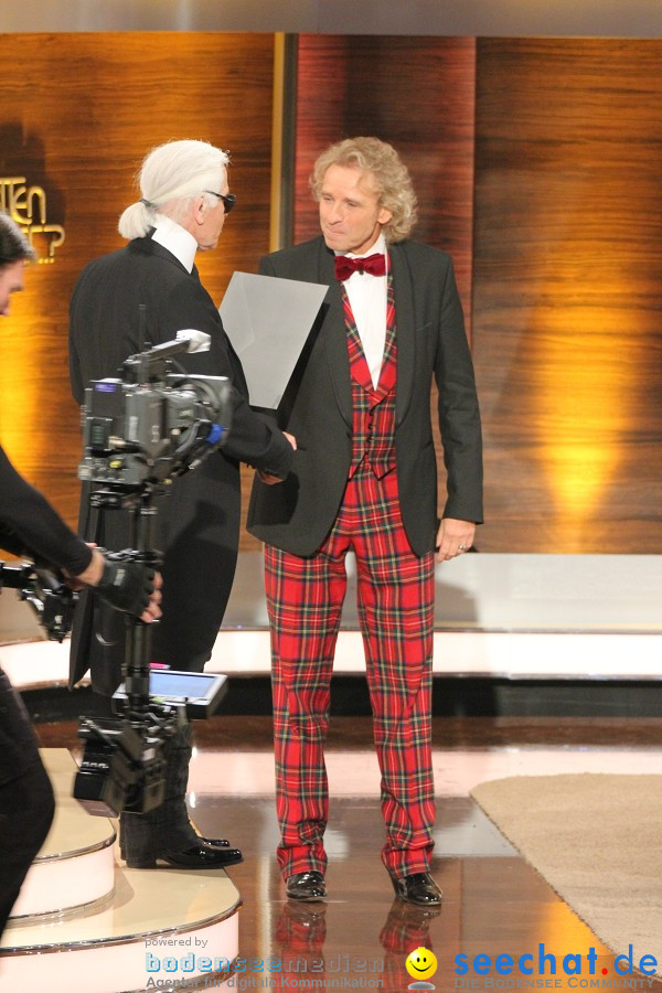 Wetten.. dass? Thomas Gottschalk, Michelle Hunziker, Lenny Kravitz, Meat Lo