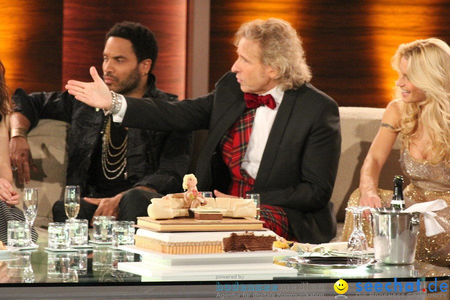 Wetten.. dass? Thomas Gottschalk, Michelle Hunziker, Lenny Kravitz, Meat Lo