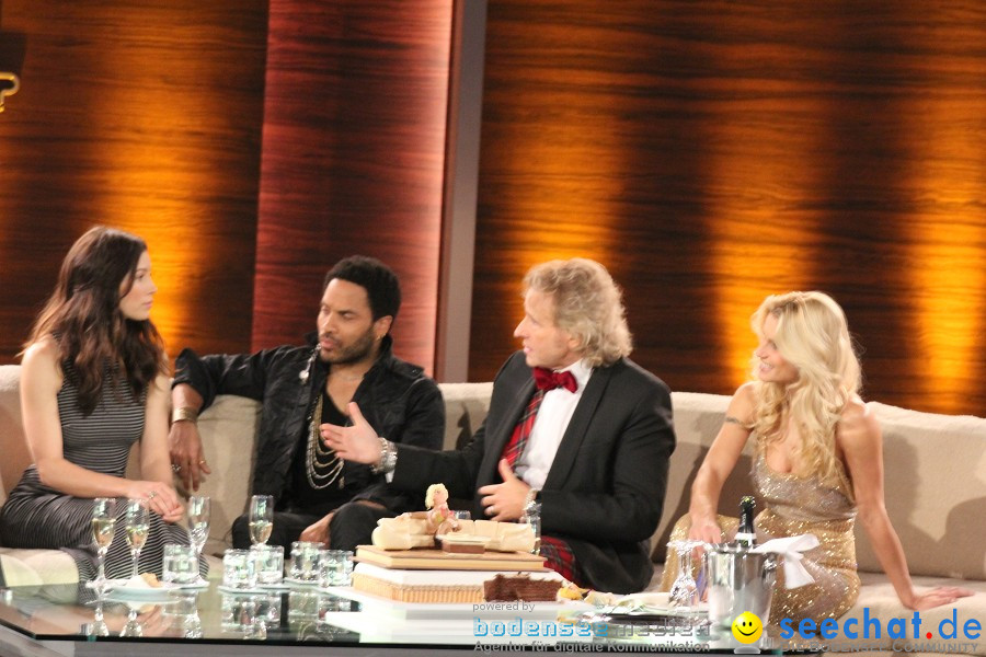 Wetten.. dass? Thomas Gottschalk, Michelle Hunziker, Lenny Kravitz, Meat Lo