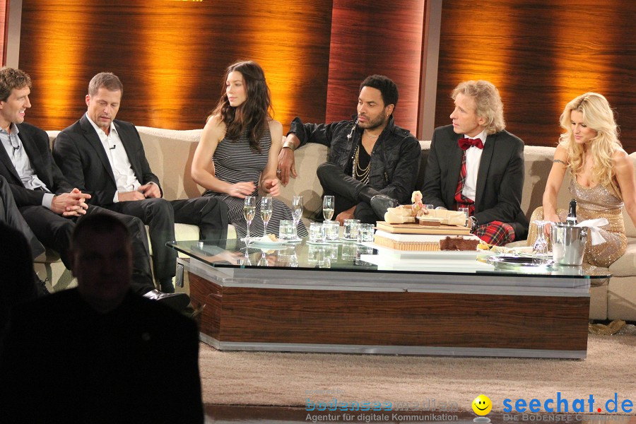 Wetten.. dass? Thomas Gottschalk, Michelle Hunziker, Lenny Kravitz, Meat Lo