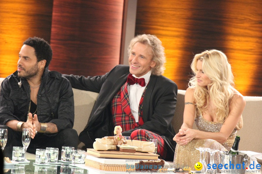 Wetten.. dass? Thomas Gottschalk, Michelle Hunziker, Lenny Kravitz, Meat Lo