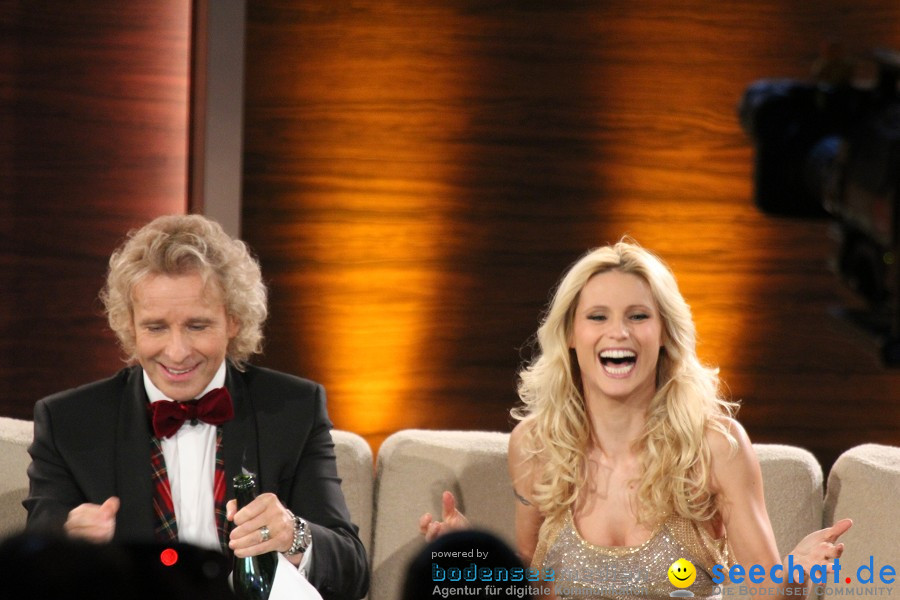 Wetten.. dass? Thomas Gottschalk, Michelle Hunziker, Lenny Kravitz, Meat Lo