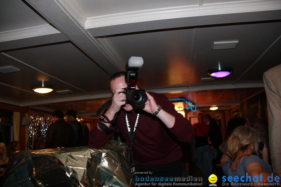 DAS Silvester-Party-Boot mit kingkarla auf der MS-Baden, Friedrichshafen, 3