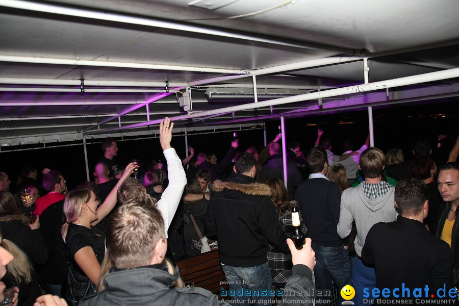 DAS Silvester-Party-Boot mit kingkarla auf der MS-Baden, Friedrichshafen, 3