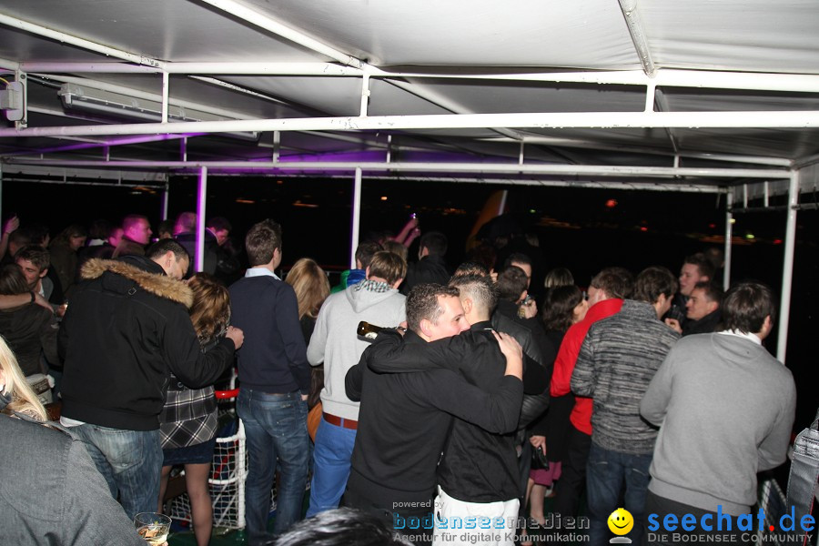 DAS Silvester-Party-Boot mit kingkarla auf der MS-Baden, Friedrichshafen, 3