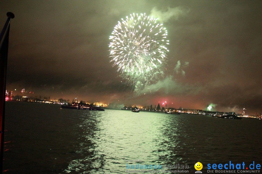 DAS Silvester-Party-Boot mit kingkarla auf der MS-Baden, Friedrichshafen, 3