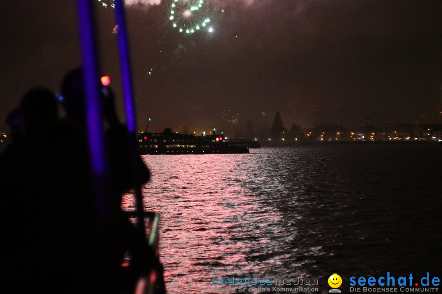 DAS Silvester-Party-Boot mit kingkarla auf der MS-Baden, Friedrichshafen, 3